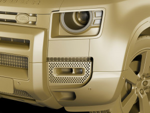 land rover defender 90 2020 3D Model