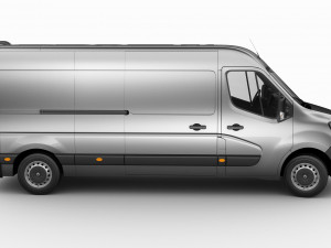 renault master van l3h2 2019 3D Модель
