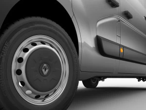 renault master van l3h2 2019 3D Model