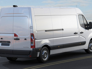 renault master van l3h2 2019 3D Модель