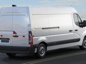 renault master van l3h2 2019 3D Model