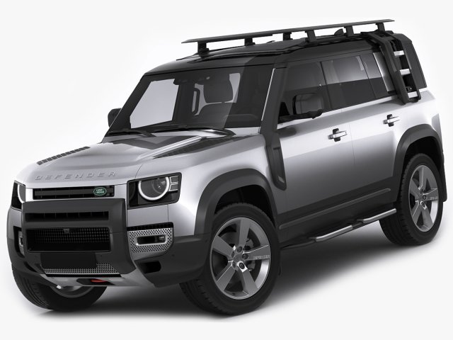 land rover defender 110 2020 Modello 3D .c4d .max .obj .3ds .fbx .stl .blend 