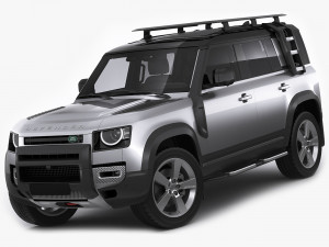 land rover defender 110 2020 3D Model