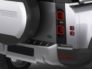 land rover defender 110 2020 Modello 3D