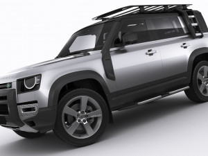 land rover defender 110 2020 Modello 3D