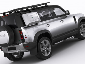 land rover defender 110 2020 Modello 3D