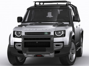 land rover defender 110 2020 Modello 3D