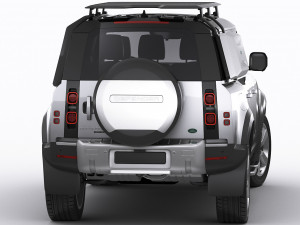 land rover defender 110 2020 Modello 3D