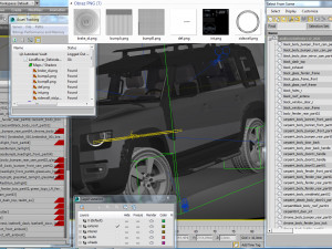 land rover defender 110 2020 Modello 3D