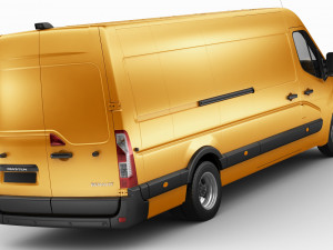 renault master van l4h2 2019 3D Model