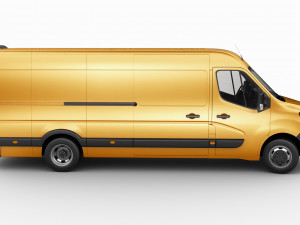 renault master van l4h2 2019 3D Model