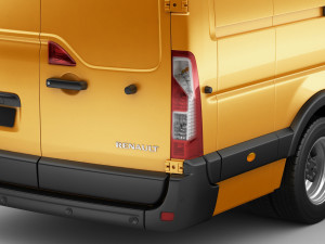renault master van l4h2 2019 3D Model