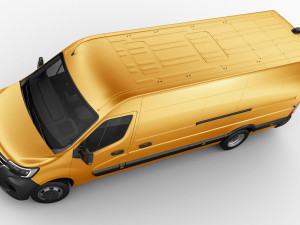 renault master van l4h2 2019 3D Model