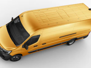 renault master van l4h2 2019 3D Model