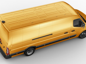 renault master van l4h2 2019 3D Model
