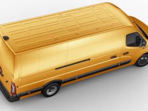 renault master van l4h2 2019 3D Model