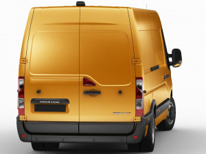 renault master van l4h2 2019 3D Model
