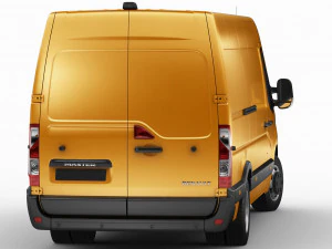 renault master van l4h2 2019 3D Model