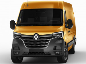 renault master van l4h2 2019 3D Model