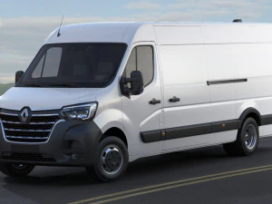 renault master van l4h2 2019 3D Model