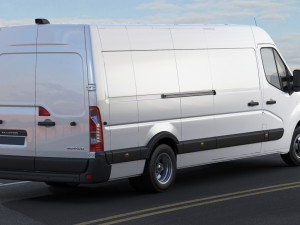renault master van l4h2 2019 3D Model
