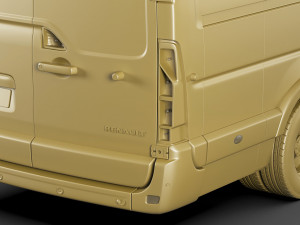 renault master van l4h2 2019 3D Model