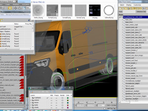 renault master van l4h2 2019 3D Model
