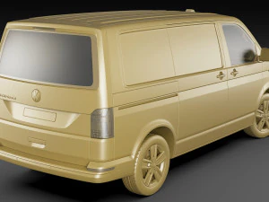 vw transporter t61 panel va 3D Model