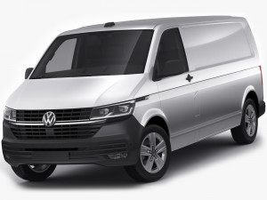 vw transporter t61 panel van l2 3D Model