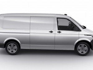 vw transporter t61 panel van l2 3D Модель
