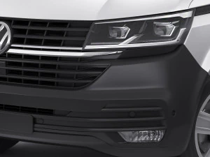 vw transporter t61 panel van l2 3D Model
