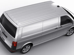 vw transporter t61 panel van l2 3D Model