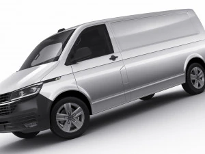 vw transporter t61 panel van l2 3D Model
