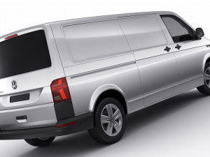 vw transporter t61 panel van l2 3D Модель