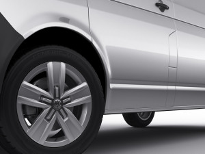 vw transporter t61 panel van l2 3D Модель