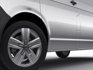 vw transporter t61 panel van l2 3D Model