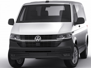 vw transporter t61 panel van l2 3D Модель