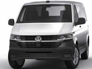 vw transporter t61 panel van l2 3D Model