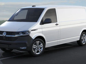 vw transporter t61 panel van l2 3D Model