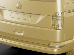 vw transporter t61 panel van l2 3D Model