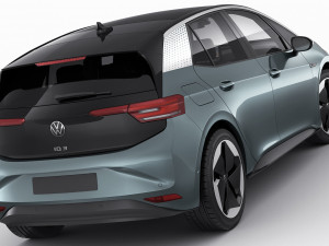 vw id3 2020 Modelo 3D