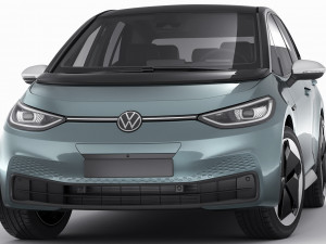 vw id3 2020 Modelo 3D