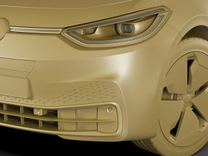 vw id3 2020 Modelo 3D