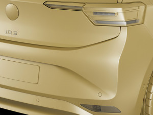 vw id3 2020 Modelo 3D
