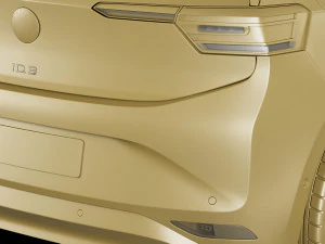 vw id3 2020 Modelo 3D