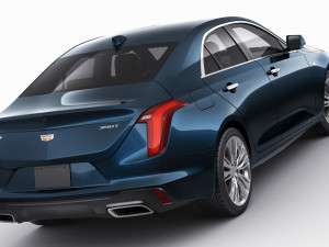 cadillac ct4 2020 Modello 3D