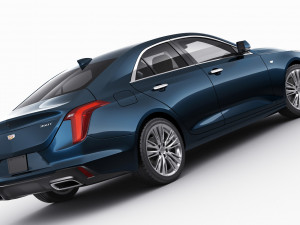 cadillac ct4 2020 Modello 3D
