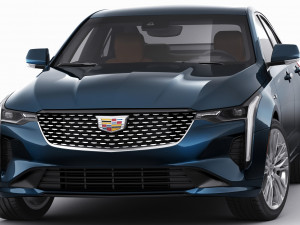 cadillac ct4 2020 Modello 3D