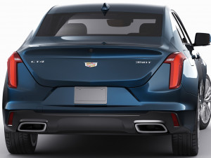 cadillac ct4 2020 Modello 3D