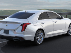 cadillac ct4 2020 Modello 3D